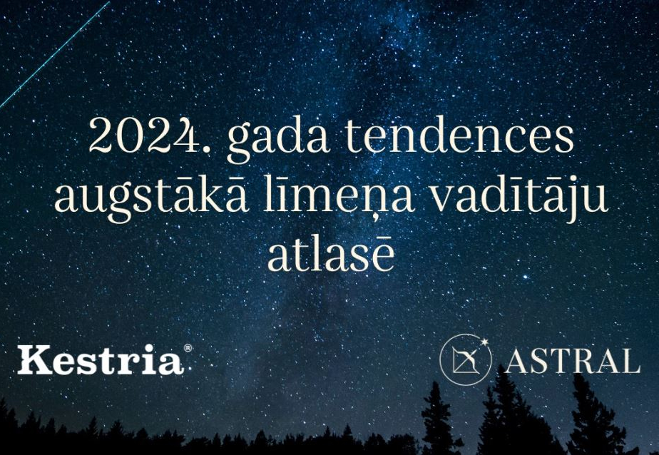 2024. gada TOP TENDENCES augstākā līmeņa vadītāju atlasē: iezīmējam nākotni līderu atlasē un novērtēšanā