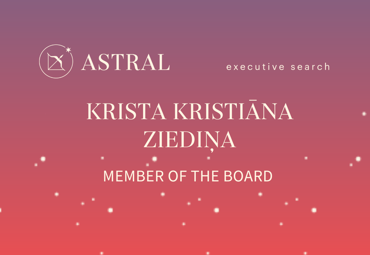 Get to know our team – KRISTA KRISTIĀNA ZIEDIŅA