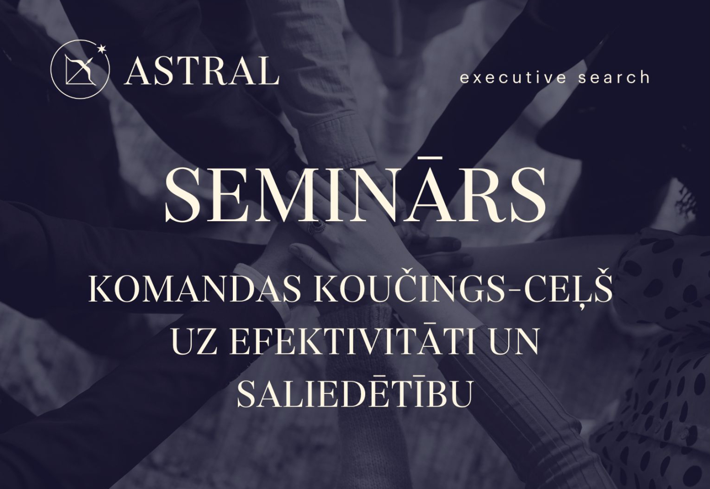 Seminar: Team Coaching – The Path to Efficiency and Cohesion