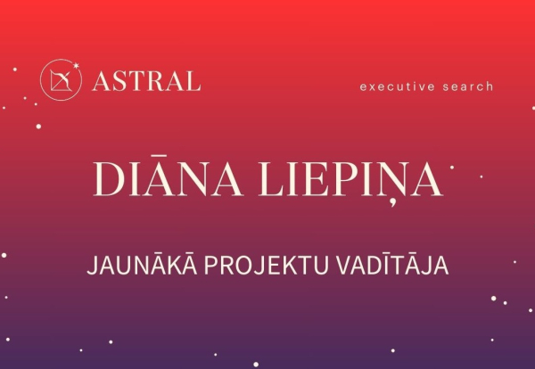 Iepazīsti mūsu komandu – DIĀNA LIEPIŅA