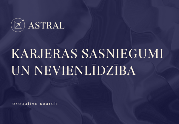 Karjeras sasniegumi un nevienlīdzība