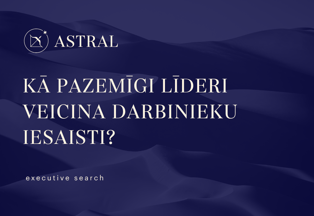 Kā pazemīgi līderi veicina darbinieku iesaisti?