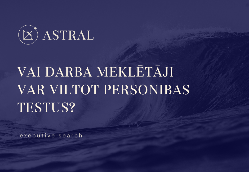 Vai darba meklētāji var viltot personības testus?
