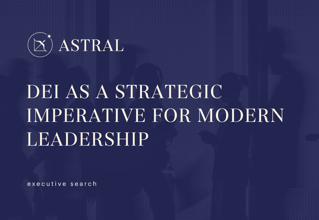 DEI as a strategic imperative for modern leadership