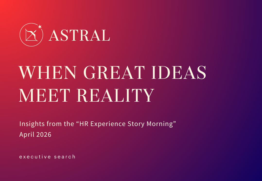 Highlights from the “HR Experience Story Morning”