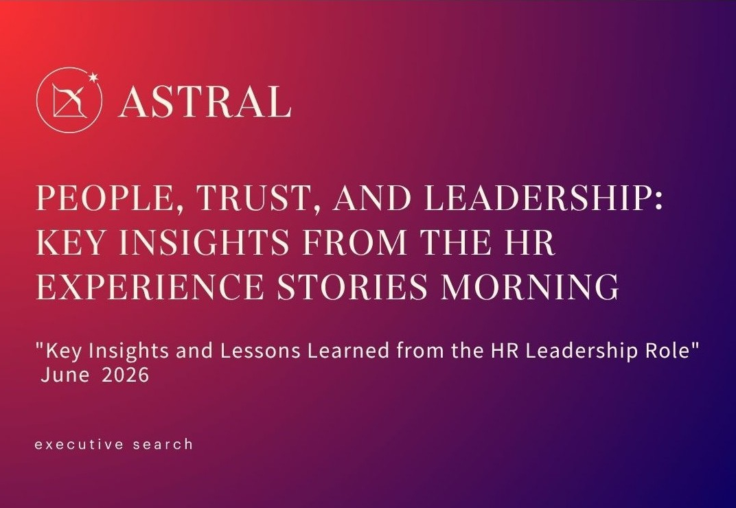 People, Trust, and Leadership: Key Insights from the HR Experience Sharing Event